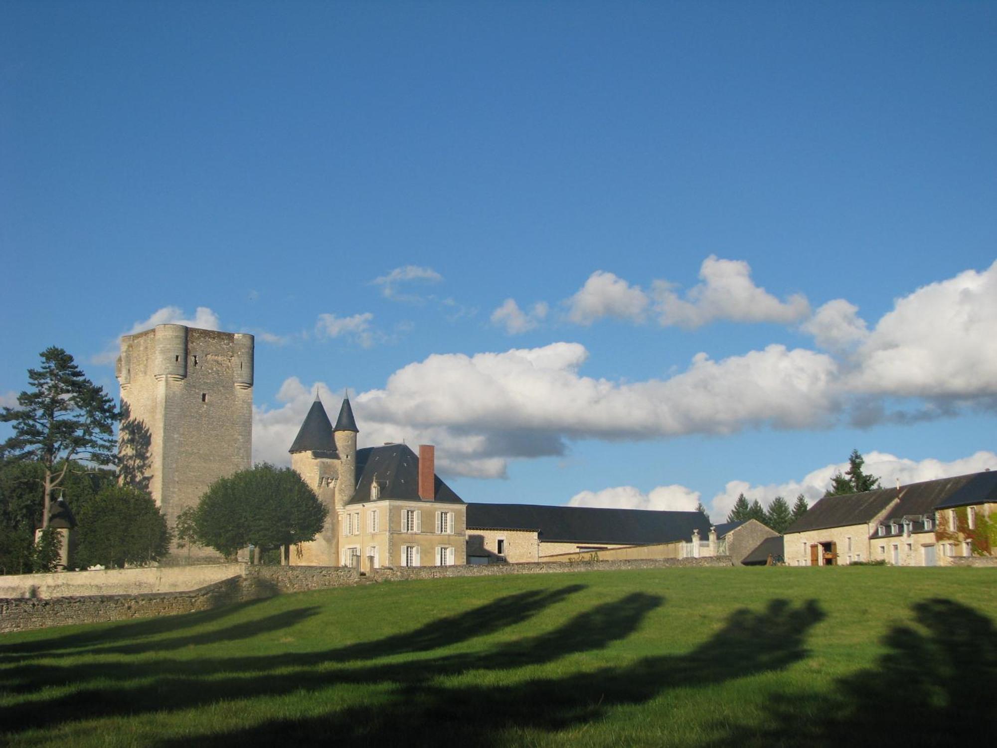 Château de Mazières Tendu Exterior foto