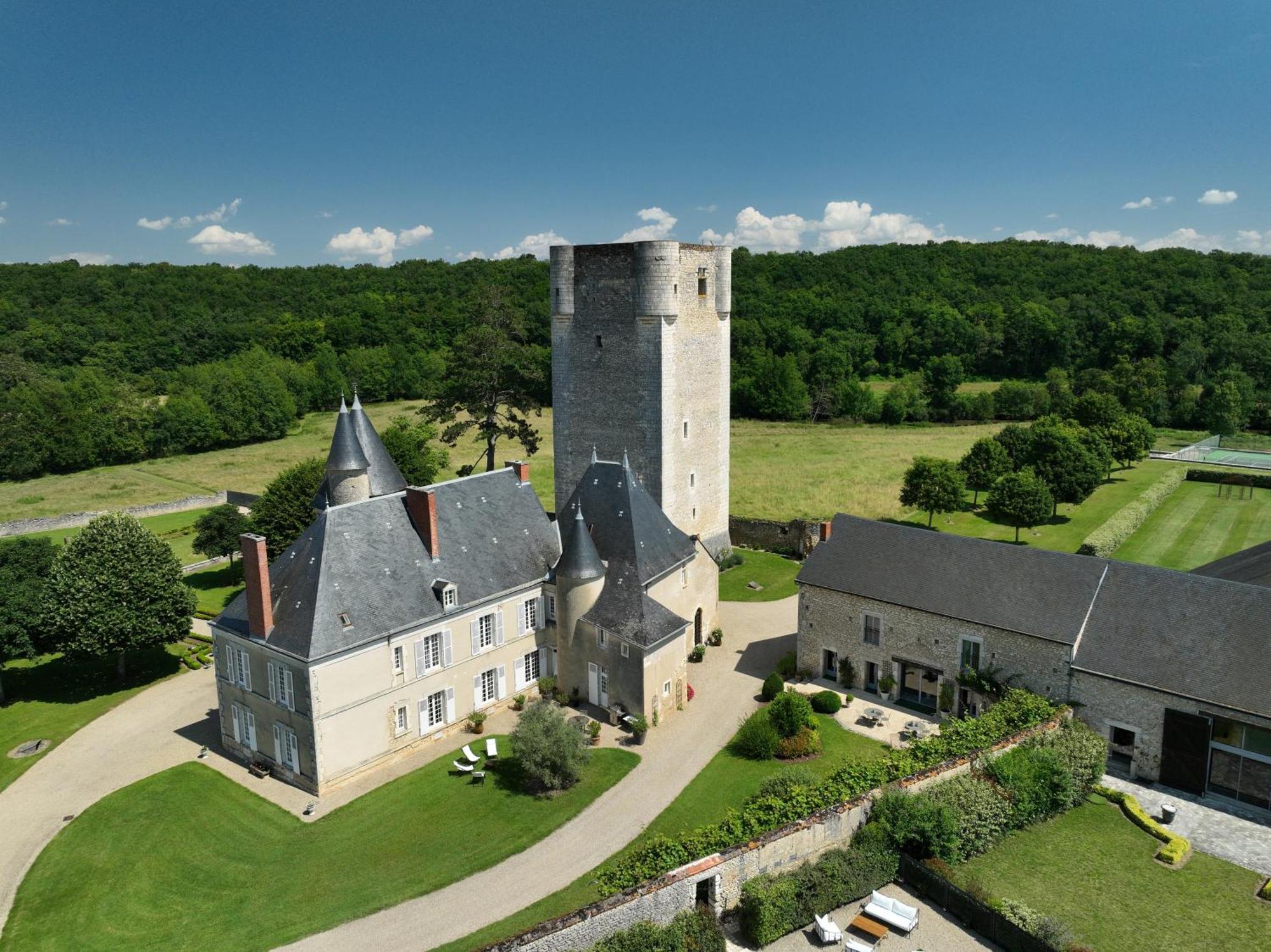 Château de Mazières Tendu Exterior foto